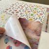 Flower Release Papers for Diamond Painting, Pack of 60 Floral Release Sheets Single Side Paper Cover Replacements for 5D Diamond Art Tool