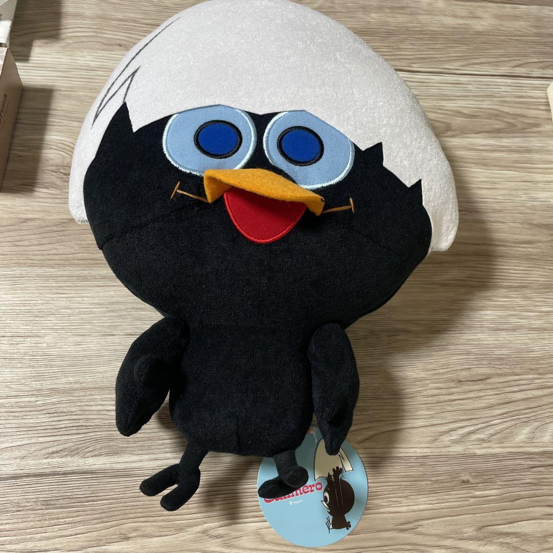 

[USED] Calimero Plush Pillow Showa Anime