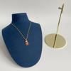 Mannequin Shaped Necklace Showcase Stand Stylish Portrait Model Jewelry Holder Tabletop Neckchain Pendant Display Rack