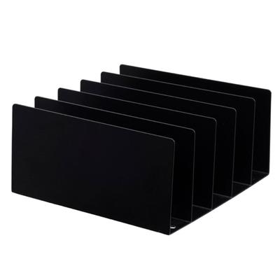 Clasificador de Archivos de Escritorio Organizador de Archivos de Escritorio Estante para Archivos Estante Metálico para Revistas Suministros de Oficina y Escolares para Gestión de Papel