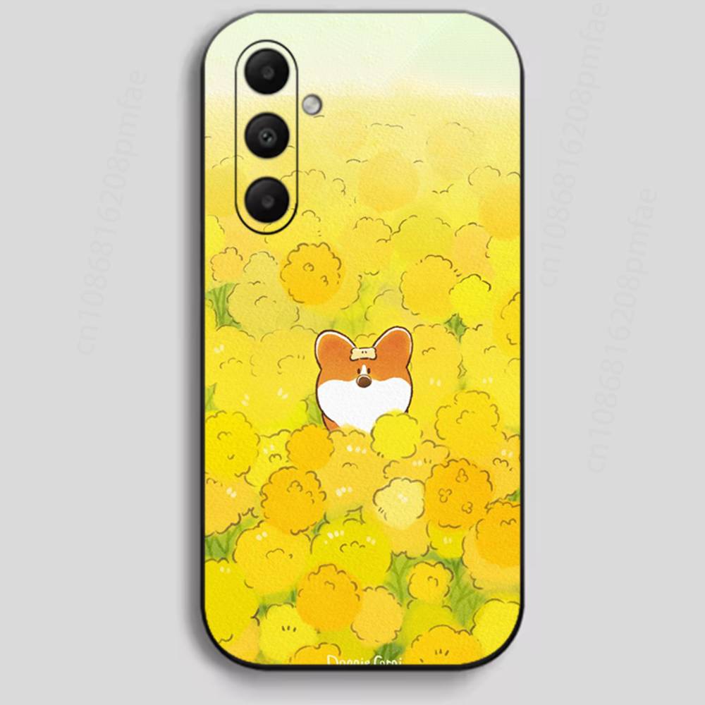 

Dog Healing Corgi Series Phone Case For Samsung GalaxyA20,21,,40,41,51,71 Ultra Protective Phone Shell Samsung A21
