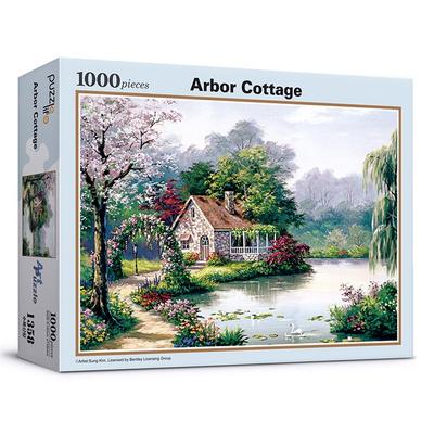 Puzzle Life Forest Lodge Jigsaw Puzzle, 1000 Pieces, PL1358, 1000 Pieces Jigsaw Puzzle, Childrens Games, Educational Toys