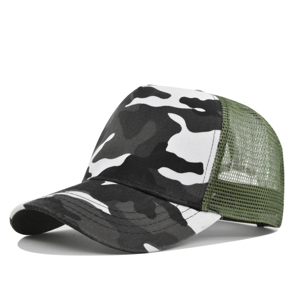 Printed Baseball Cotton Cap Breathable Sun Hat Adjustable Size For Men Women And