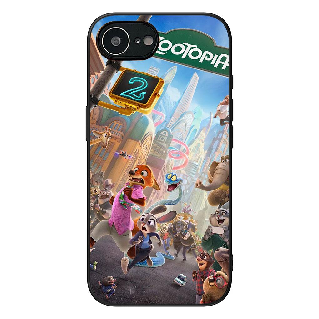 

Чохол для телефону Apple iPhone 17 16 14 15 Pro Max Plus 15+ 16E XR ProMax Air 16+ Чохол Zootopia Джуді Нік Гаріс Зверополіс 2 iPhone 16 Pro Max