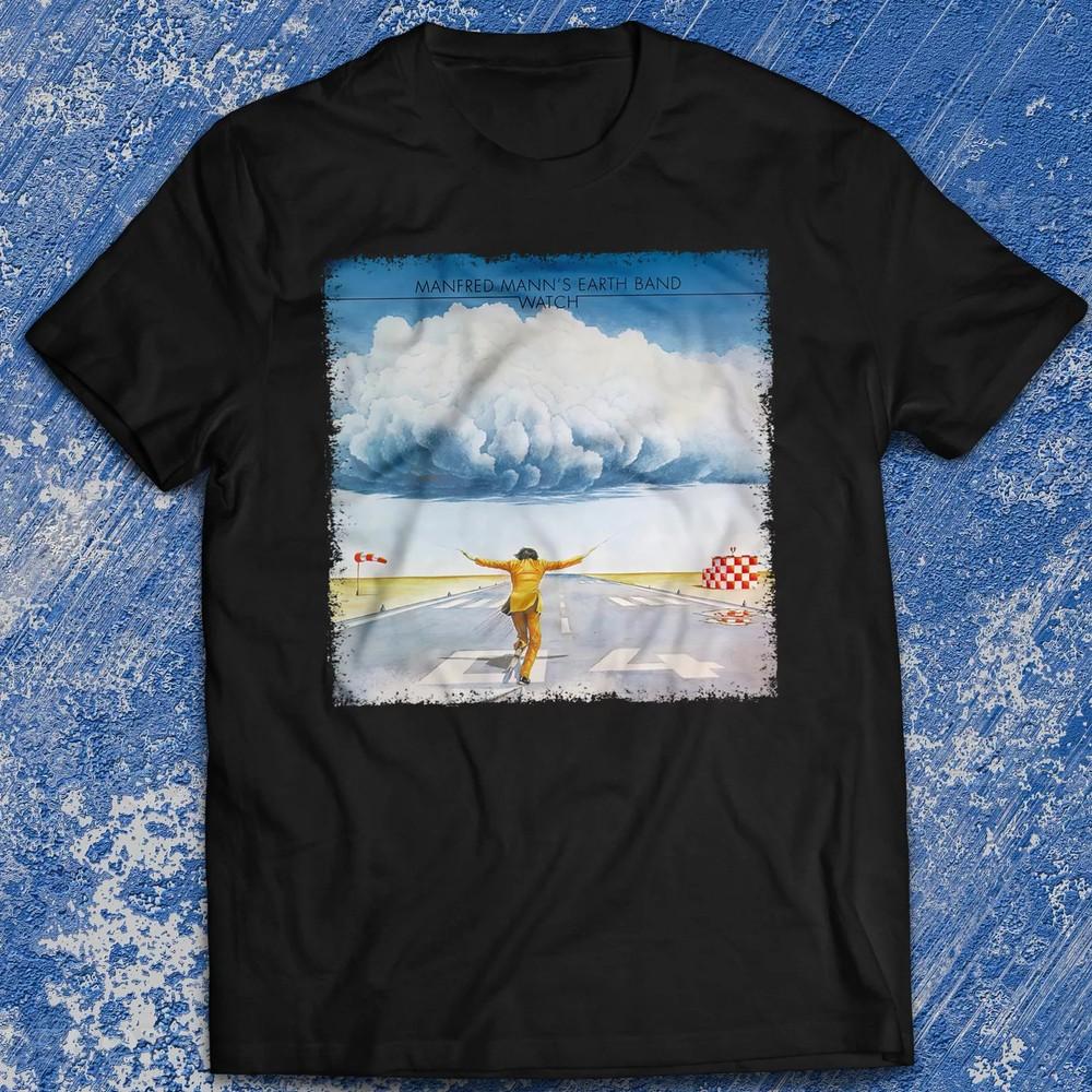 

Retro Watch Manfred Mann s Earth Band T-Shirt Lee Thompson Unisex Rock Tee.webp Unisex T-Shirt L