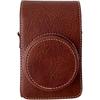Digital Camera Protective Case, PU Leather, Camera Storage Bag with Detachable Shoulder Strap, Compatible with RICOH GR2/GR3/GR3X, Canon G7X2/G7X3, So