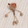 Wood Polygonum Molar Stick Cat Toy Self-hi Anti-boredom and Bite-resistant Catnip Ball Tease Cat Stick Kitten Molar Pet Supplies