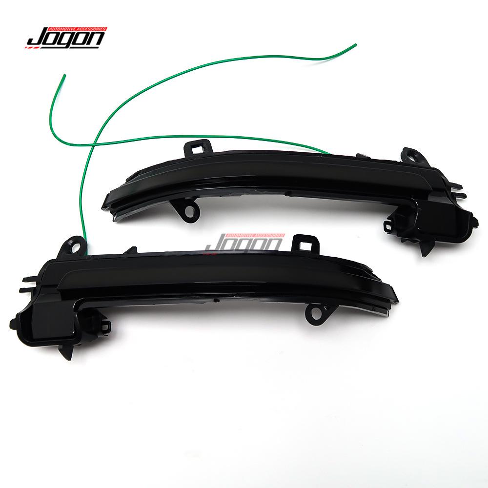 Applicable BMW Series Mirrors: 1, 2, 3, 4, F30, 5, X1 - Blue LED Turn Signal Flowing Light Accessories