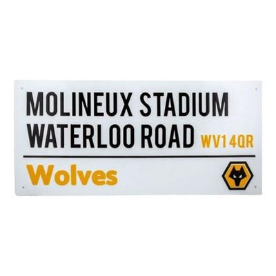 Molineux Stadium Waterloo Road Light Street Sign