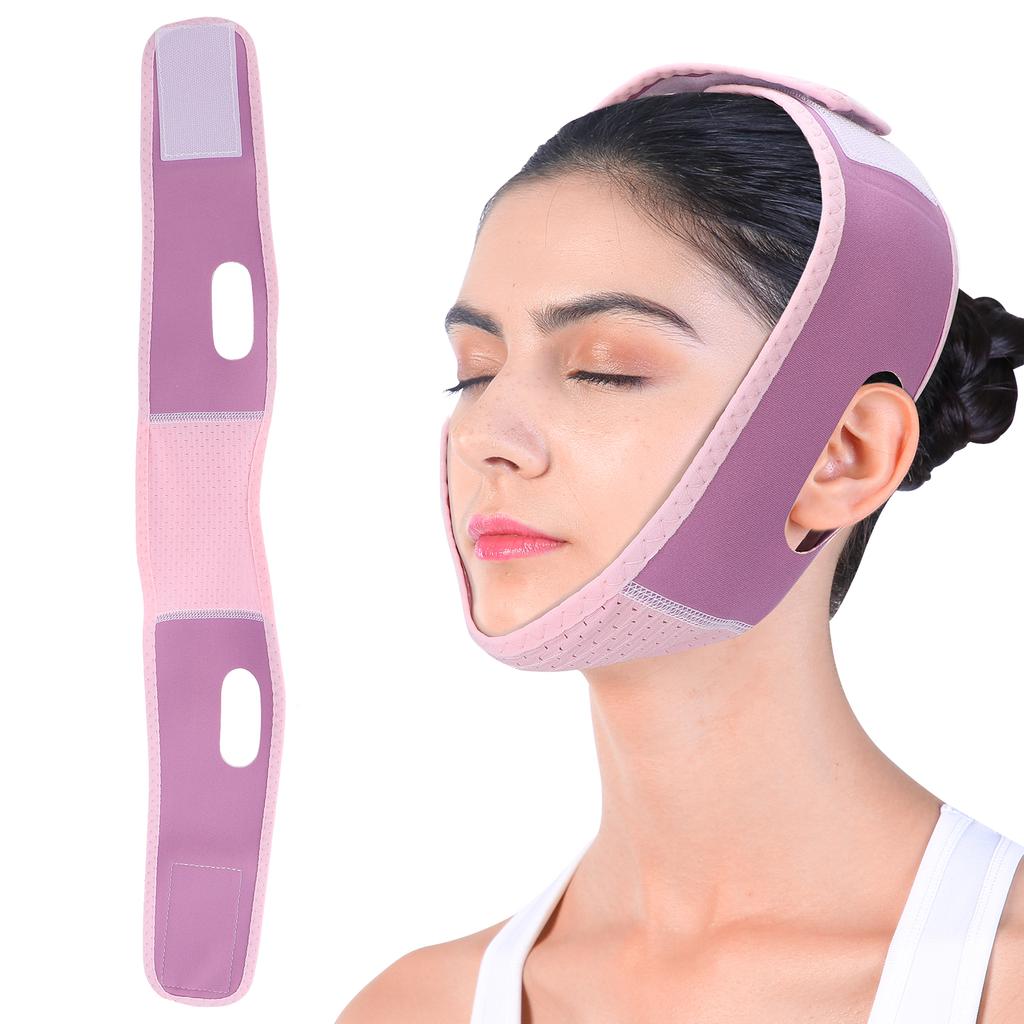Facial Slimming Strap Adjustable Double Chin Reducer V Line Face Tightening Lifting Belt