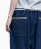 AAKAM Knee Pin-Tuck Ethnic Sweatpants (Navy)