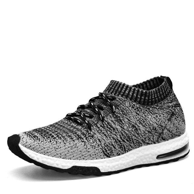 Plus Size Summer Air Cushion Sneakers Socks Men 'S Running Shoes Sport Men Sports Shoes For Boys Blue Orange Knit Boty
