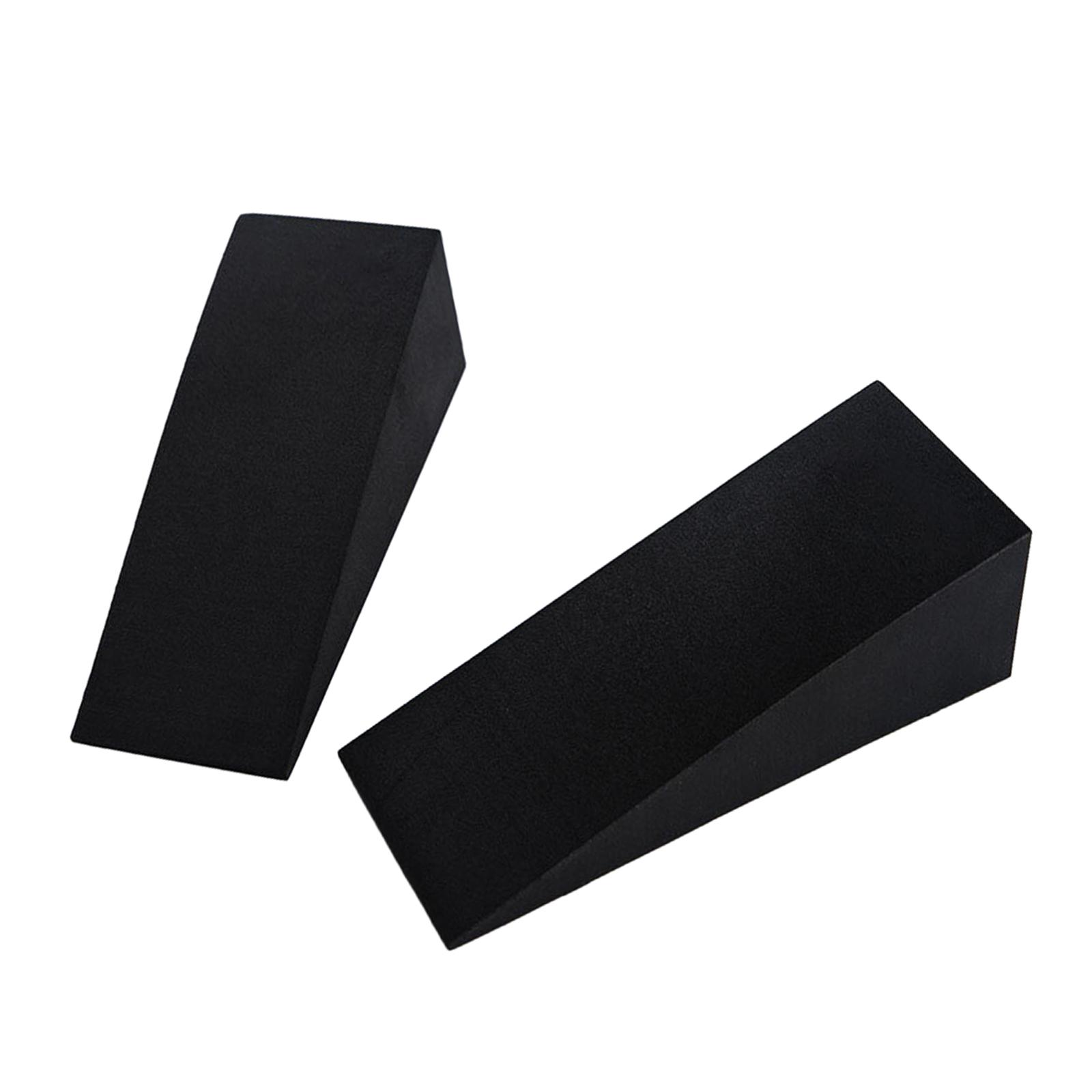 

Yoga Foam Wedge Calf Stretcher NonSlip Squat Wedge Blocks Stretch Slant Boards Improve Squat and Strength Performance B чёрный