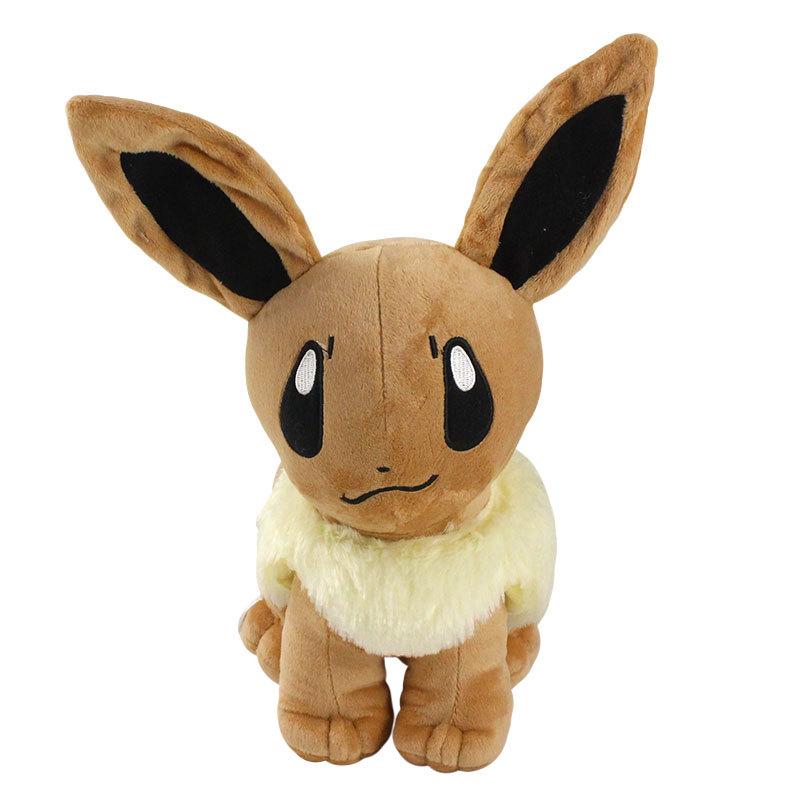 Peluche de Pokémon Eevee de 10, 20 y 30 cm, diseño de animales kawaii, ideal como regalo de cumpleaños o Navidad.