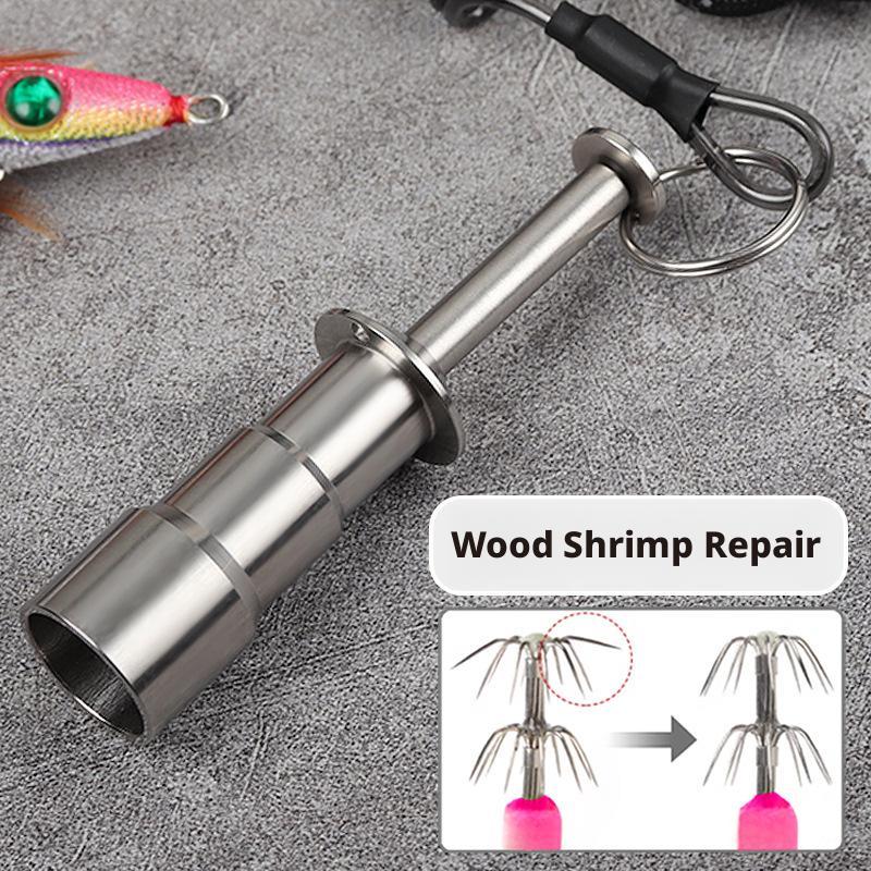 Stainless Steel Squid Hook Corrector Octopus Hook Repair Tool Can Restore Deformed Fishhook Fishing Pesca Tackle Accessory