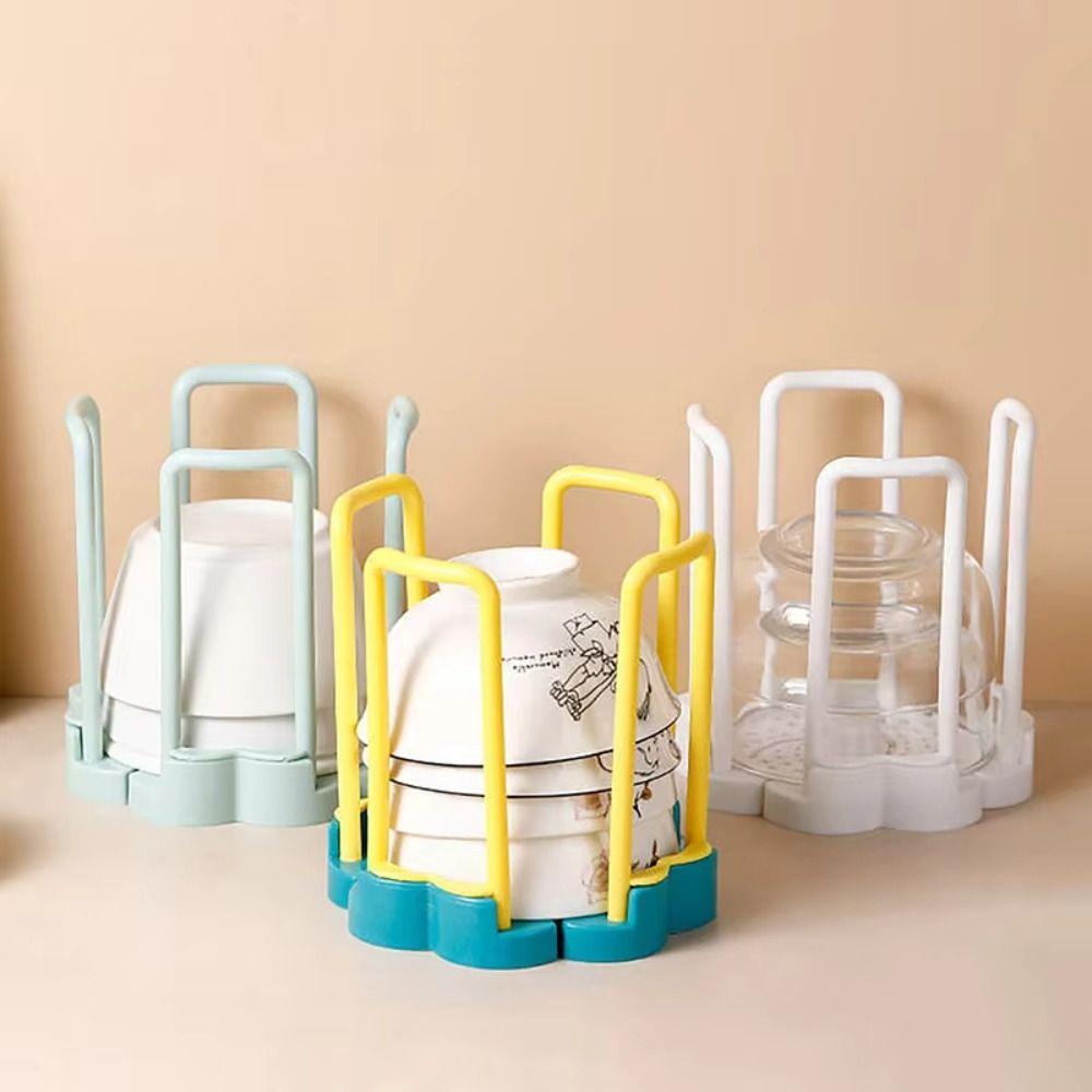 Drain Bowl Holder Removable Water Cup New Cabinet Dishes Storage Rack  Kitchen Organizer
