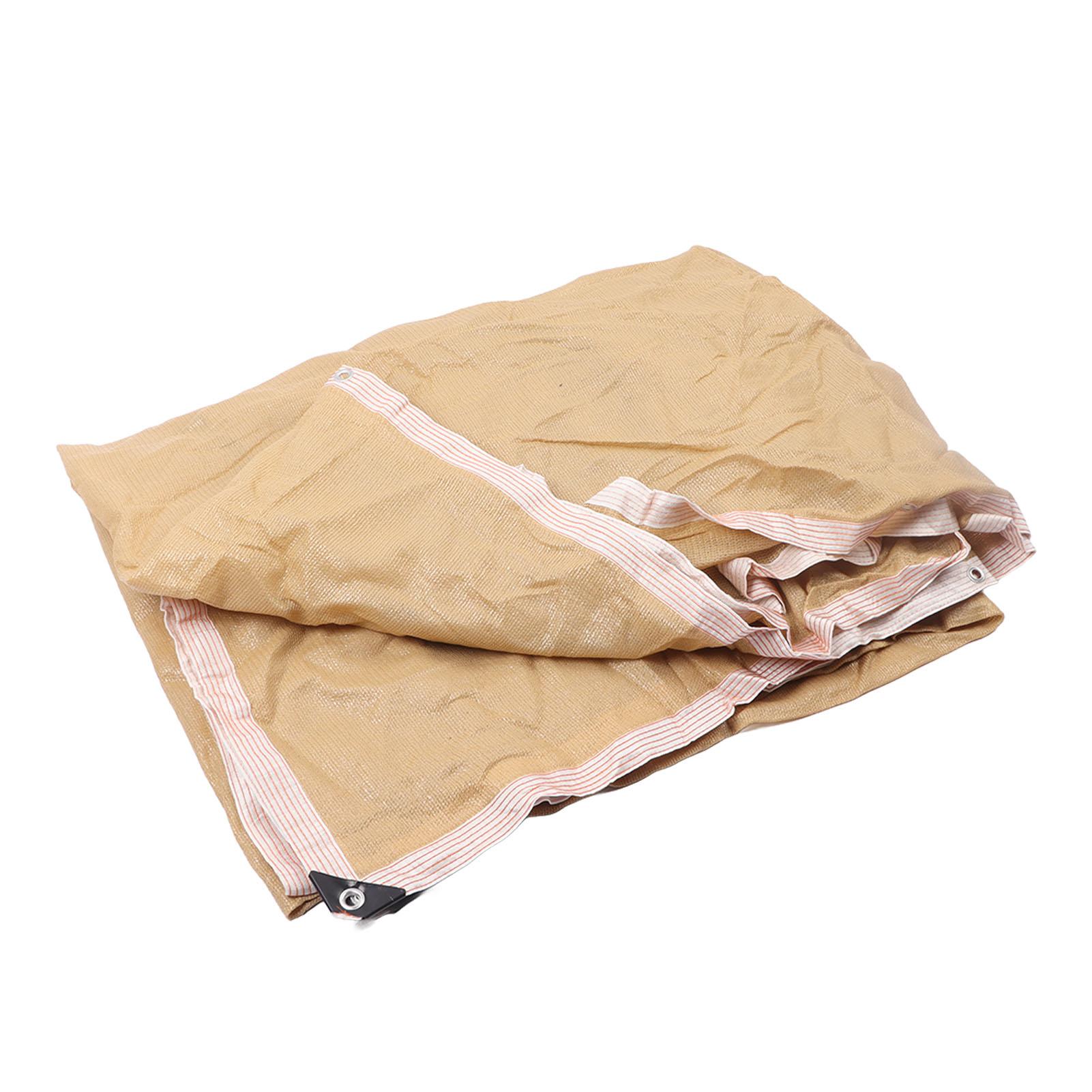 

Уличный тент от солнца, желтый тент от солнца для сада, сетка от солнца 4x3 метра