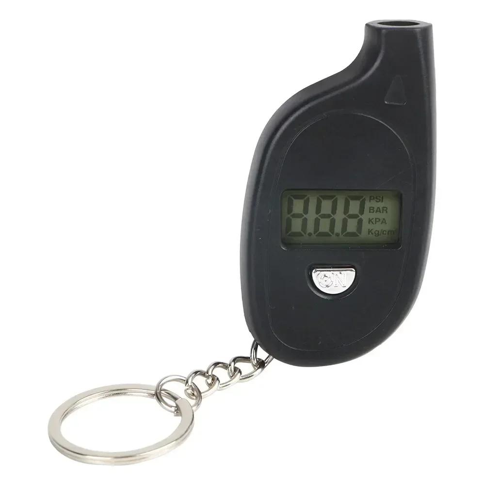 

Heavy-Duty LCD Tire Pressure Gauge with Backlit Display and Alarm чорний