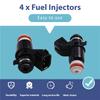 Motorcycle For Suzuki GSXR1000 Z AN400 650 1500 4Pcs Fuel Injectors-15710-10G00 1571010G00