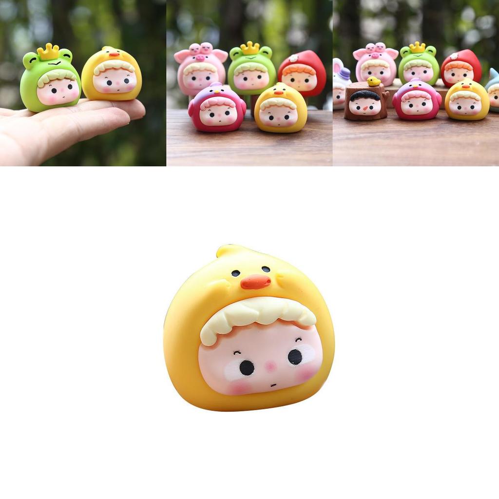 Forest Animal Girl Collectible Resin Random Box For Kids And Collectors