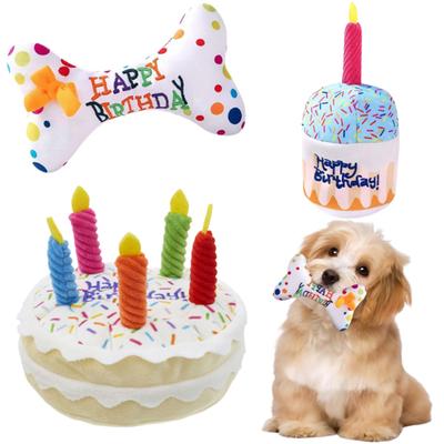 Hundekuchen Spielzeug Bunte Kerzen Bissfest Kreativ Lustig Hunde Geschenk Weich