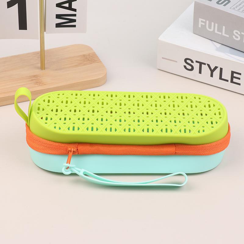 Silicone Swimming Glasses Organizer Protector Soft Glasses Case Swimming Gear Breathable Glasses Protector Student Products