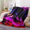 Gengar  Print Flannel Blanket, High Quality Comfortable for All Seasons, Home Decor, Warmth and Comfort