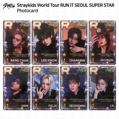 Stray Kids World Tour RUN IT SEOUL SUPERSTAR Photocard