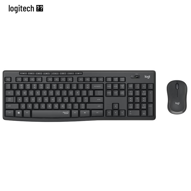 

Logitech MK295 Silent Wireless Keyboard and Mouse Combo