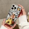 Anime Luffys Zoros Phone Case For iPhone 17 16e 16 15 14 13 12 11 Mini Air Pro Max X XR XSMax 7 8 Plus Anti Fall Clear