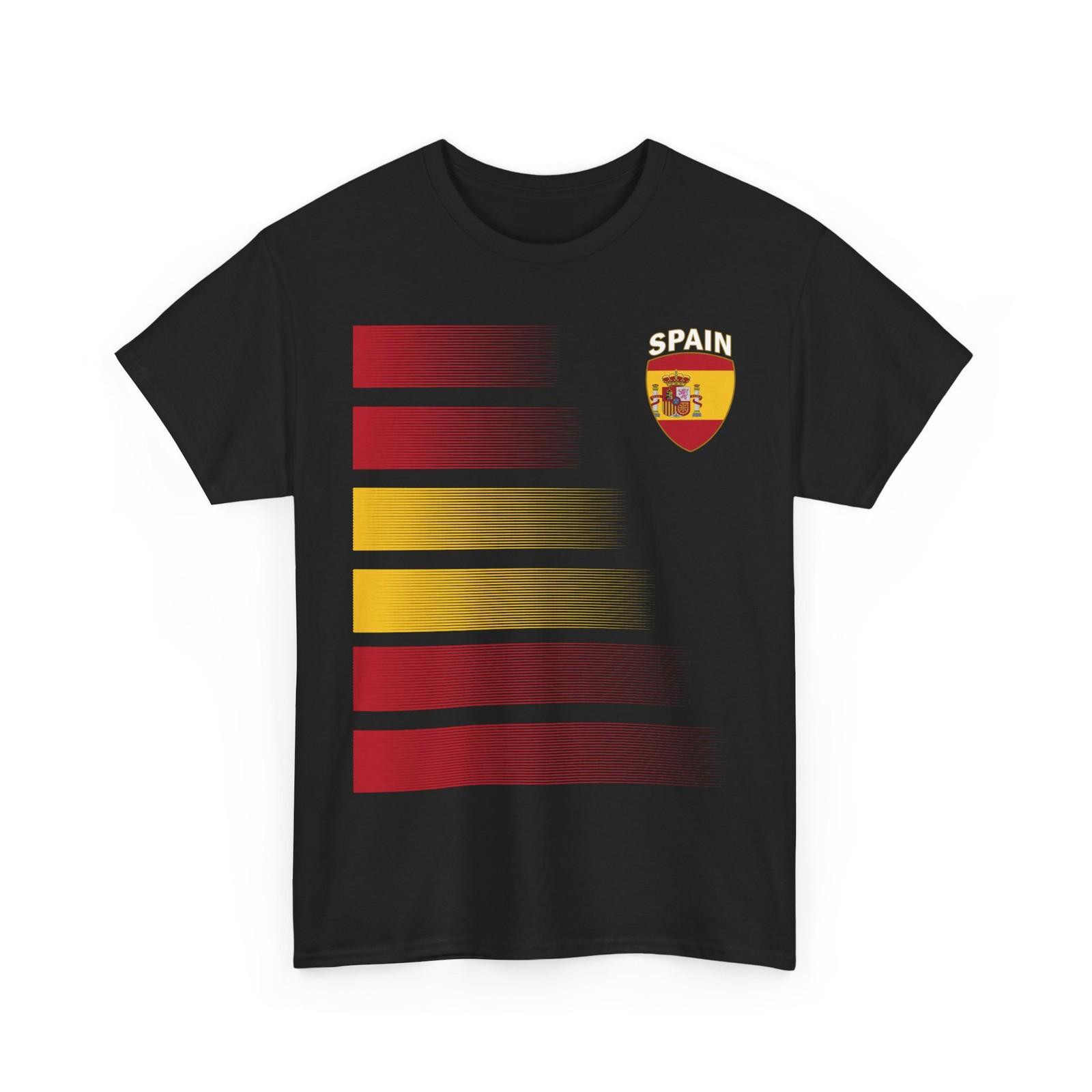 Spain Flag Soccer Tee, Spanish Soccer Shirt, 2026 Jersey Style Shirt S