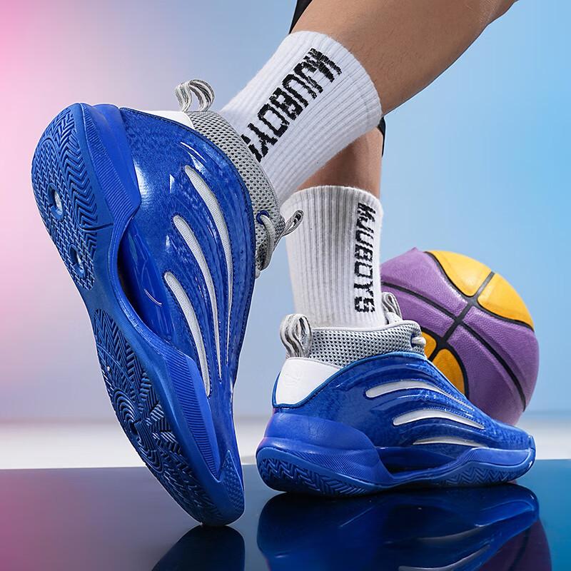 

Putian basketball shoes men s and women s non-slip and wear-resistant shock absorption actual combat lightweight students breathable sports shoes hig 45