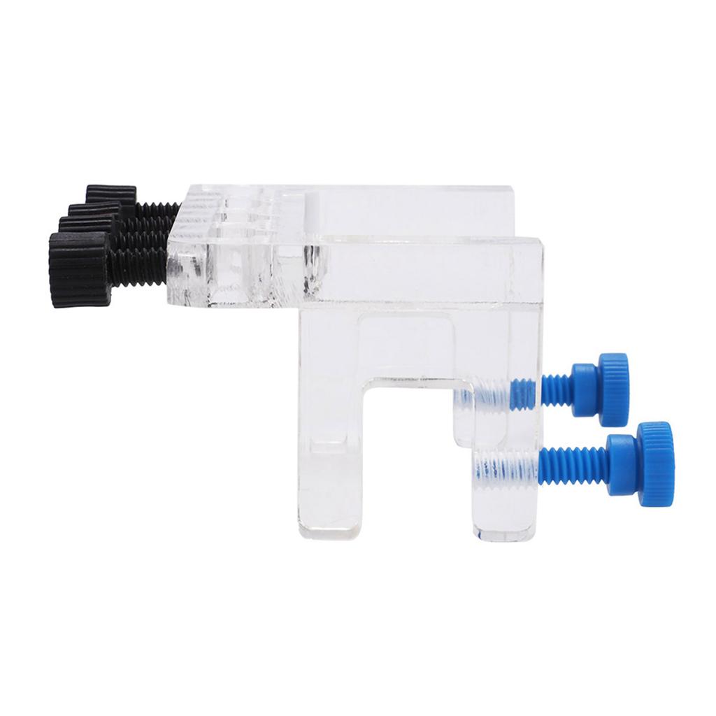 Akryl akvarium myk rørfesteholder for å holde doseringspumpe myk slange