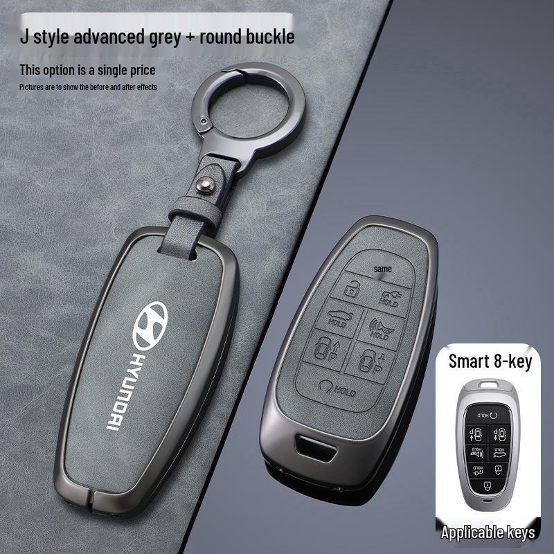 Premium Skyddande Nyckelfodral för 23 Modeller av Femte Generationens Hyundai Tucson