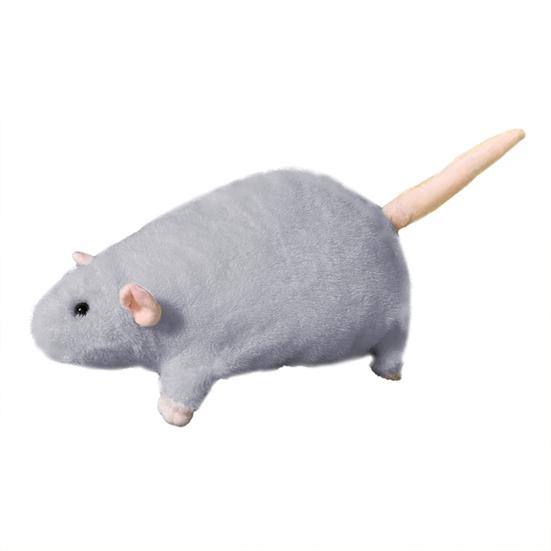 Large Mouse Plush Toy Realistic Rat Stuffed Animal Cute Mouse Plushie for Prank Gags Unique Gift for Rodent Lovers