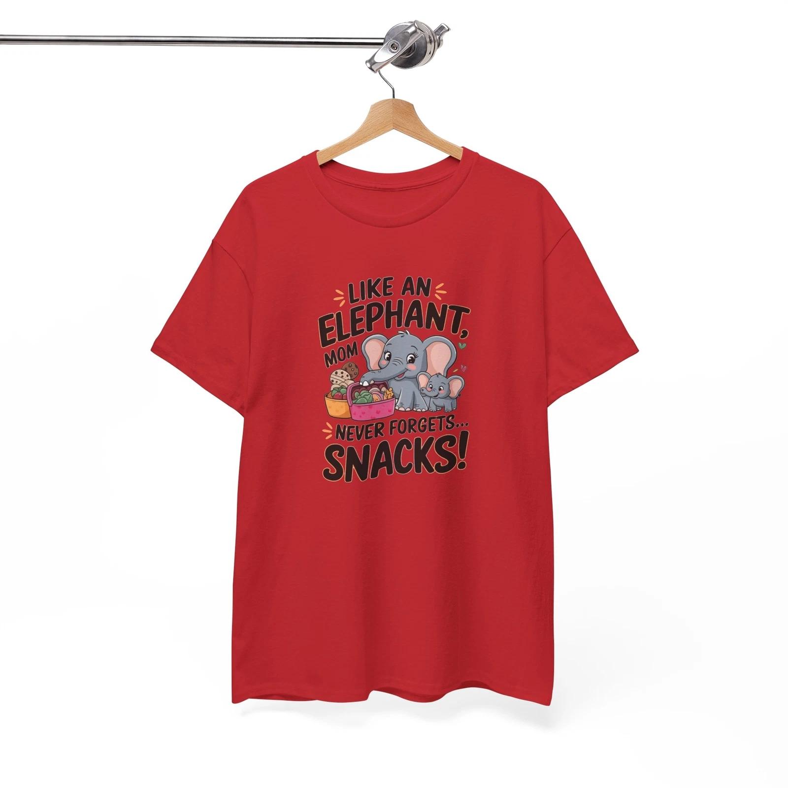 Snarky T-Shirt - Sarcastic & Witty Tee Elephant Mom & Baby Shirt L