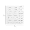 Natural 16 in 1 Lower Eyelash Stamps Set DIY Lower Lashes False Eyelash Print Tool  Beauty