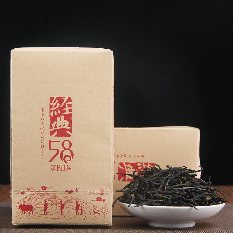 Discover Yunnan Fengqing's Signature: Dianhong Black Tea, Classic 58, 180g in Each Box