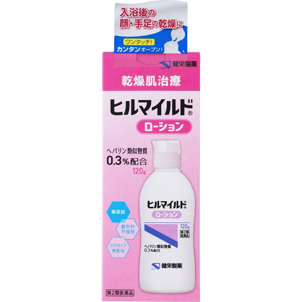Ken-Ei Pharmaceutical Hill Mild Lotion 120g Non-steroidal Indications: Rough hands and fingers, keratosis of elbows, knees, heels, and ankles, cracks
