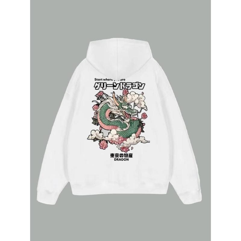 Suitable for Work From Home & Weekend Trips, Men's Relaxed Fit Hooded Sweatshirt