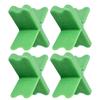 4pcs Thickness Deck Spacers Plastic 4Thicknesses Deck Board Spacer for Precise Flooring Gap Adjustment Installation Tool