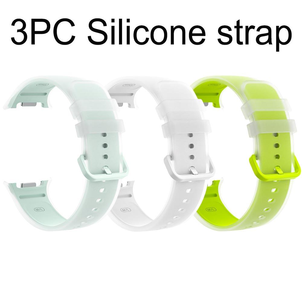 Cinturino Originale in Silicone per Samsung Galaxy Watch 9 40mm/44mm Cinturini per Samsung Galaxy Watch 8 Classic 40mm 44mm Braccialetto