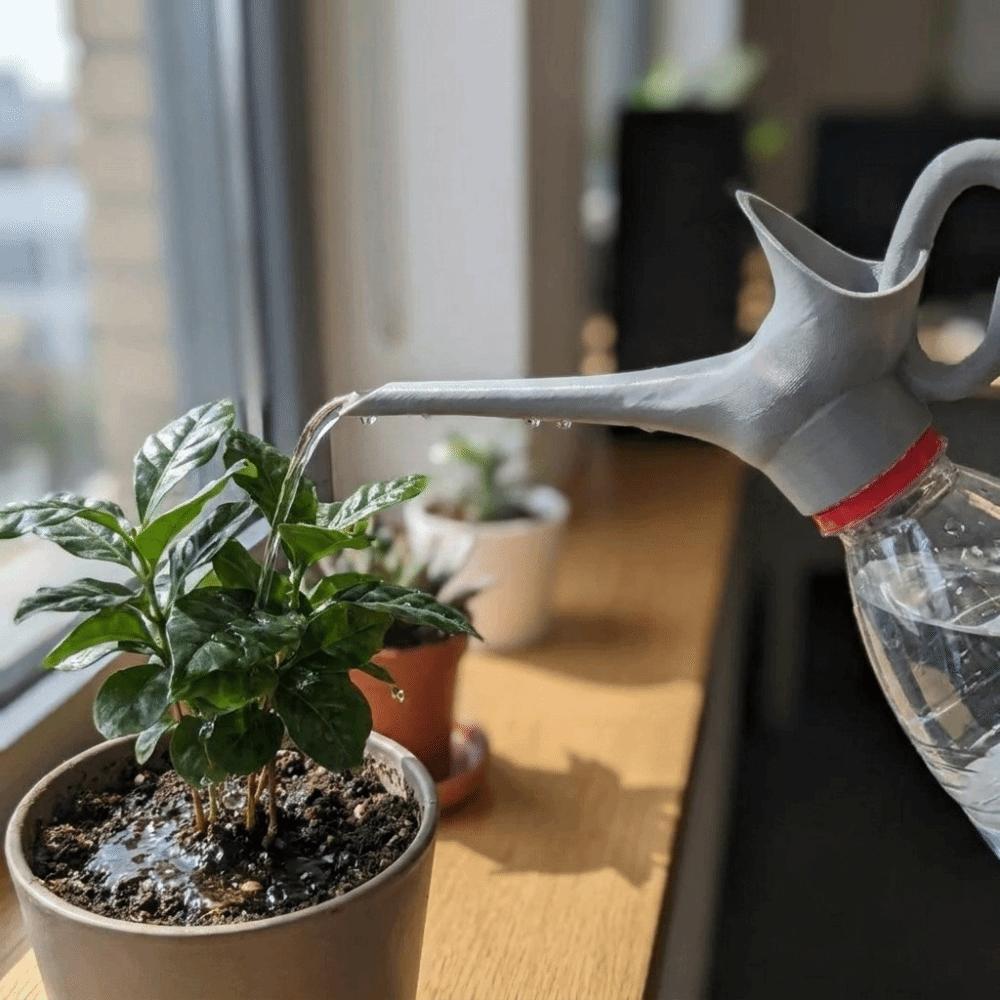 Long Mouth Nozzle Plastic Bottle Watering Connector Bottle Watering Can Spout Seedling Watering