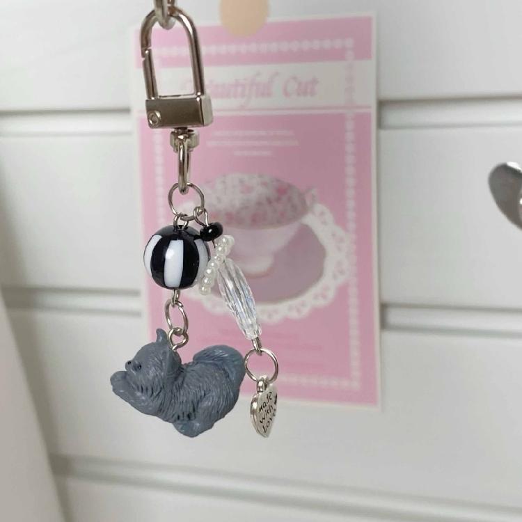 Practical Cat Embracing Plush Hanging Decoration Stylish Keychain Charm Pendant For Everyday Daily Use Casual Wear