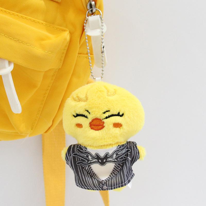 New Stray Kids Plush Keychain Plush Doll Halloween Fang Can Li Longfu Same Doll Boy And Girl 's Festival Gift