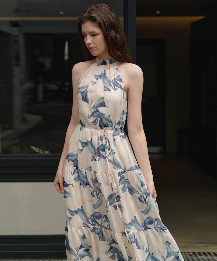 Bellodinela Peony Dress Ivory