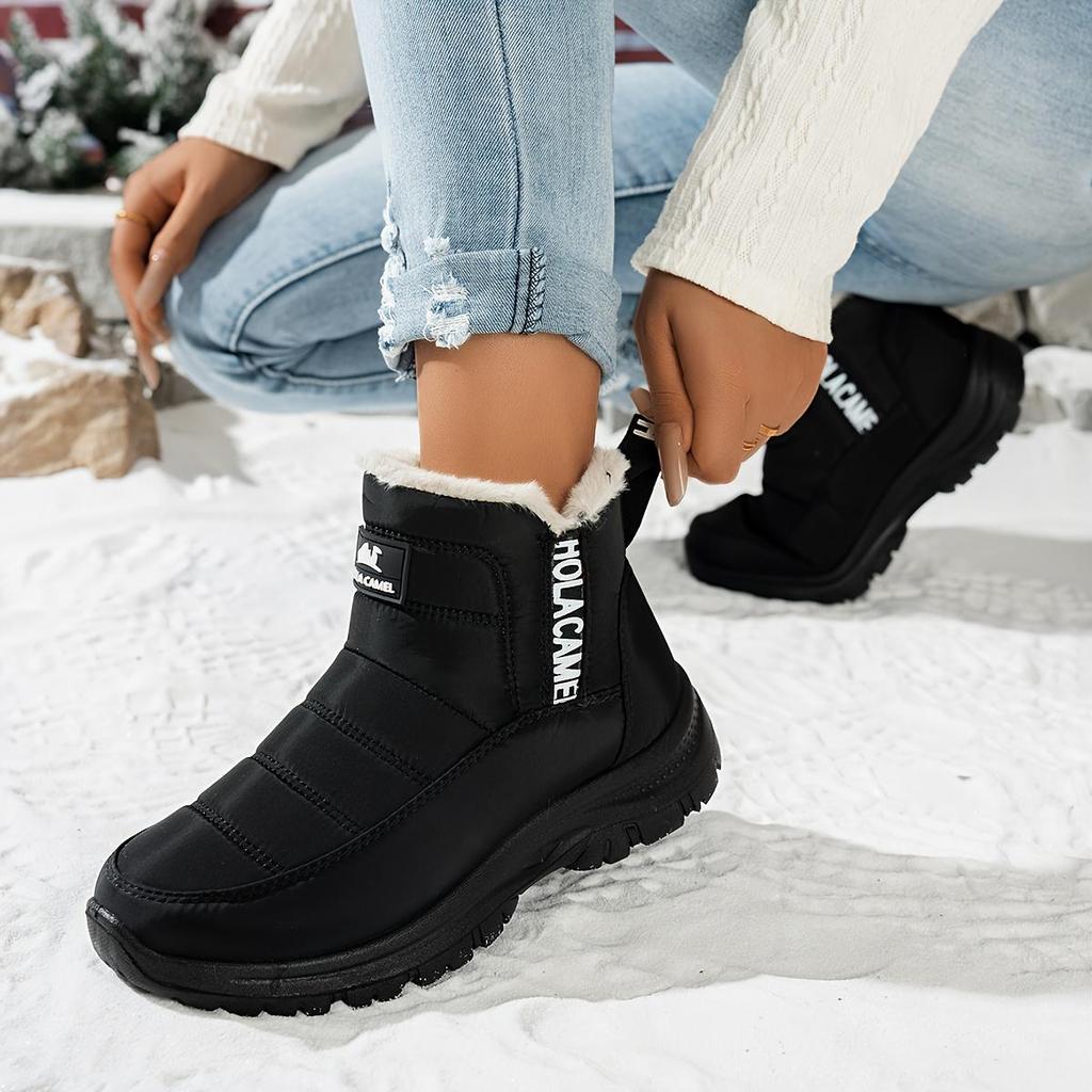 Women'S Heavy-Duty Winter Boots Cold Weather Hiking Boots with Non-Slip Rubber Sole,Tactical Boots for Outdoor, Winter Boots