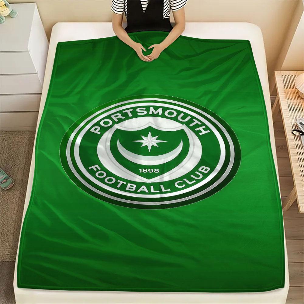 PFC Logo Blanket, High Quality Comfortable for All Seasons, Home Decor, Warmth and Comfort