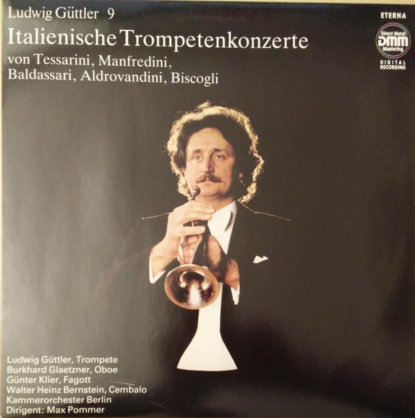 

LP Record LUDWIG GÜTTLER - Italienische Trompetenkonzerte 725032 ETERNA 1984 Germany Classical Used