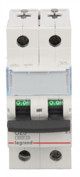 Wyłącznik Nadprądowy 2P C 25A 6Ka Ac S302 Tx3 403530